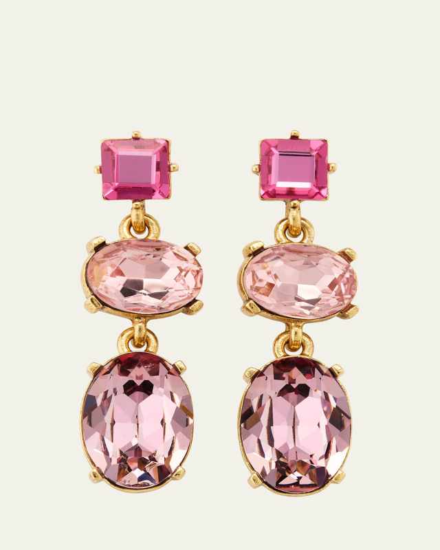 Claudia Crystal Drop Earrings